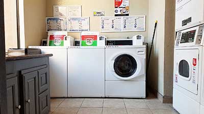 Broadway Apartments laundry facility